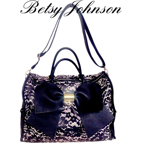 Betsey Johnson Bags Betsy Johnson Large Duffle Travel Bag Poshmark